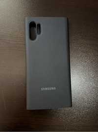 Предпазен калъф Samsung Clear View за Galaxy Note 10+, Черен