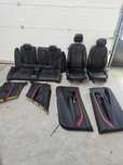 Interior scaune fata sport încălzire piele neagră bmw f32 seria 4