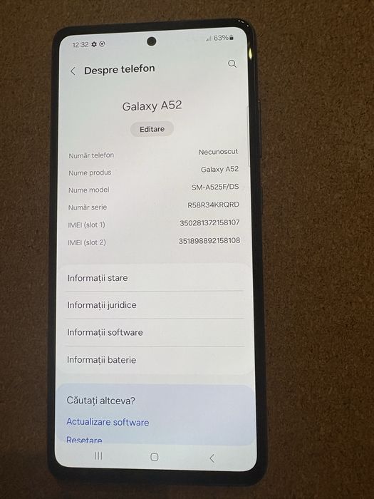 Samsung Galaxy A52 dual sim 128 Gb ID-XXL2176