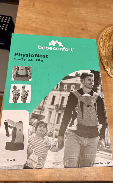 Раница за бебе BebeConfort PhysioNest - чисто нова