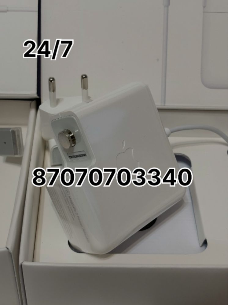 macbook зарядка блок питания 60w шнур штекер magsafe 2-3 type-c ноутбу