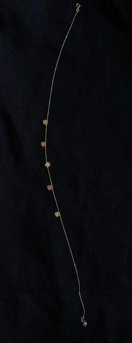 lantisor de aur 14k(585) cu trifoi norocos