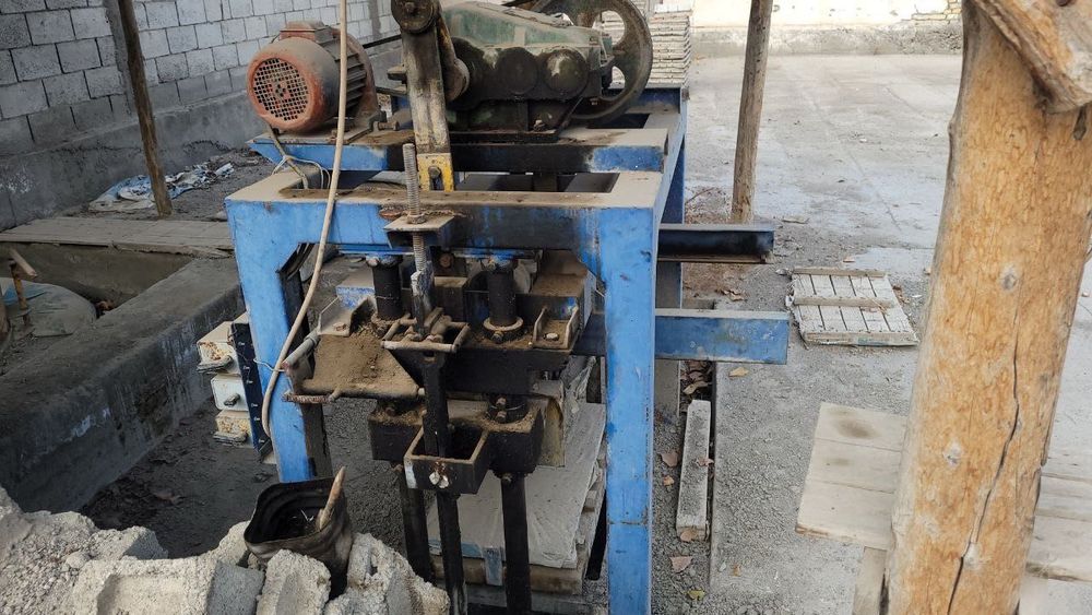 Шлакоблок станок