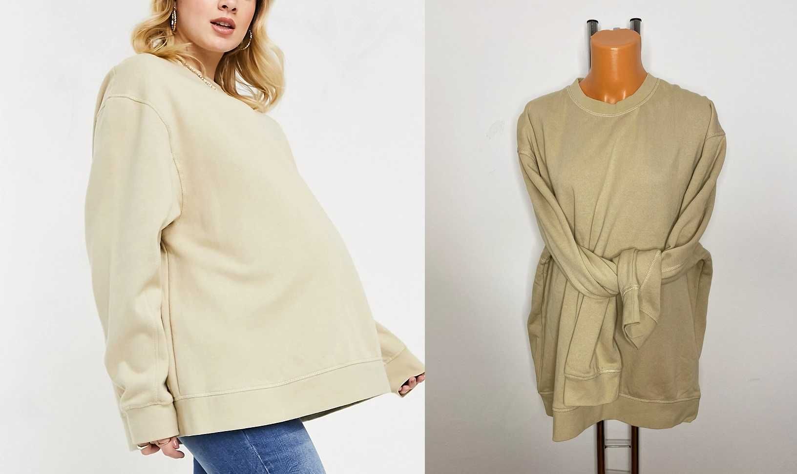 Bluza gen hanorac oversized pentru gravide Topshop Maternity - L/XL