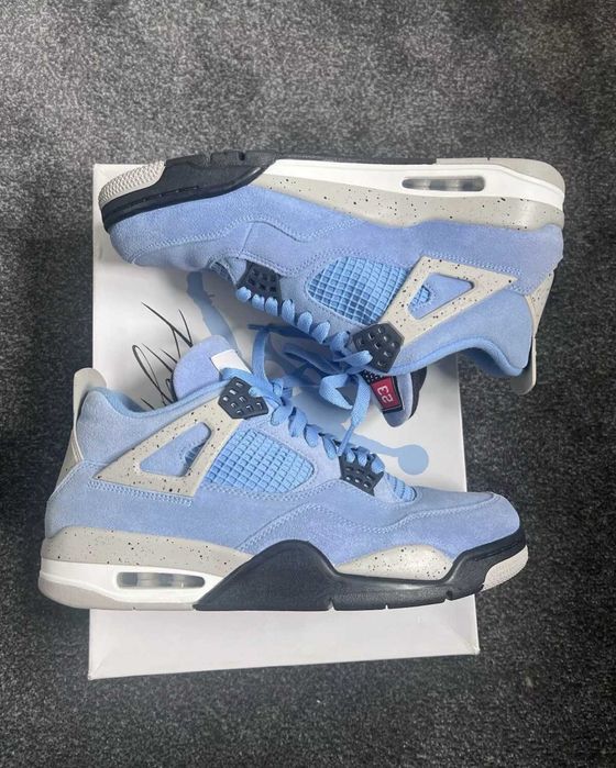 #BLACK FRIDAY# Jordan 4 University Blue Air Jordan 4 Retro Unisex