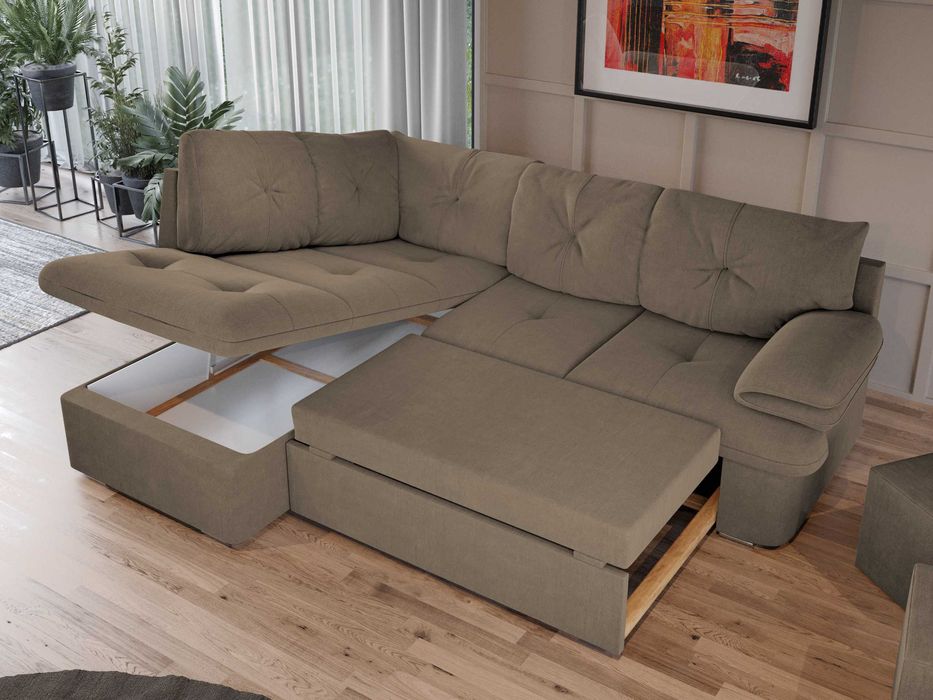 Coltar Extensibil Roma Cappuccino - Transport Gratuit 4-10 zile