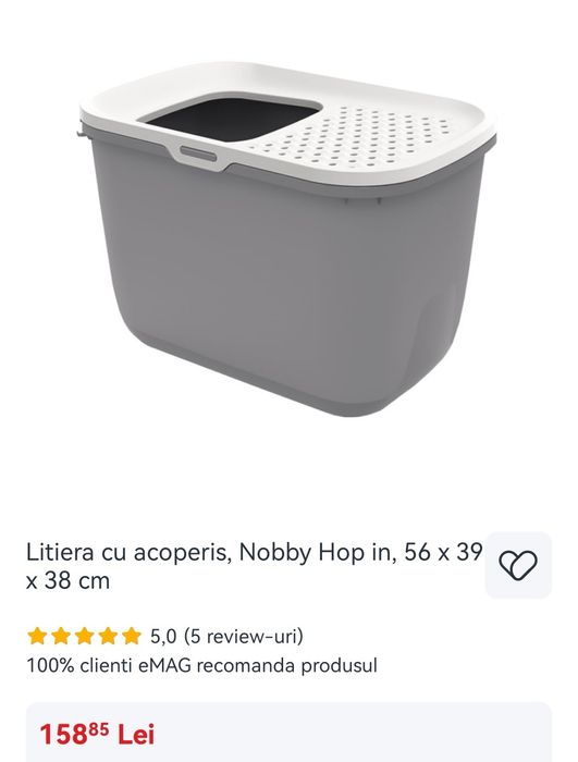 Litiera pisici constanta