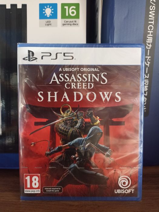 Продаются диски Assassin's creed Shadow PS 5, игры