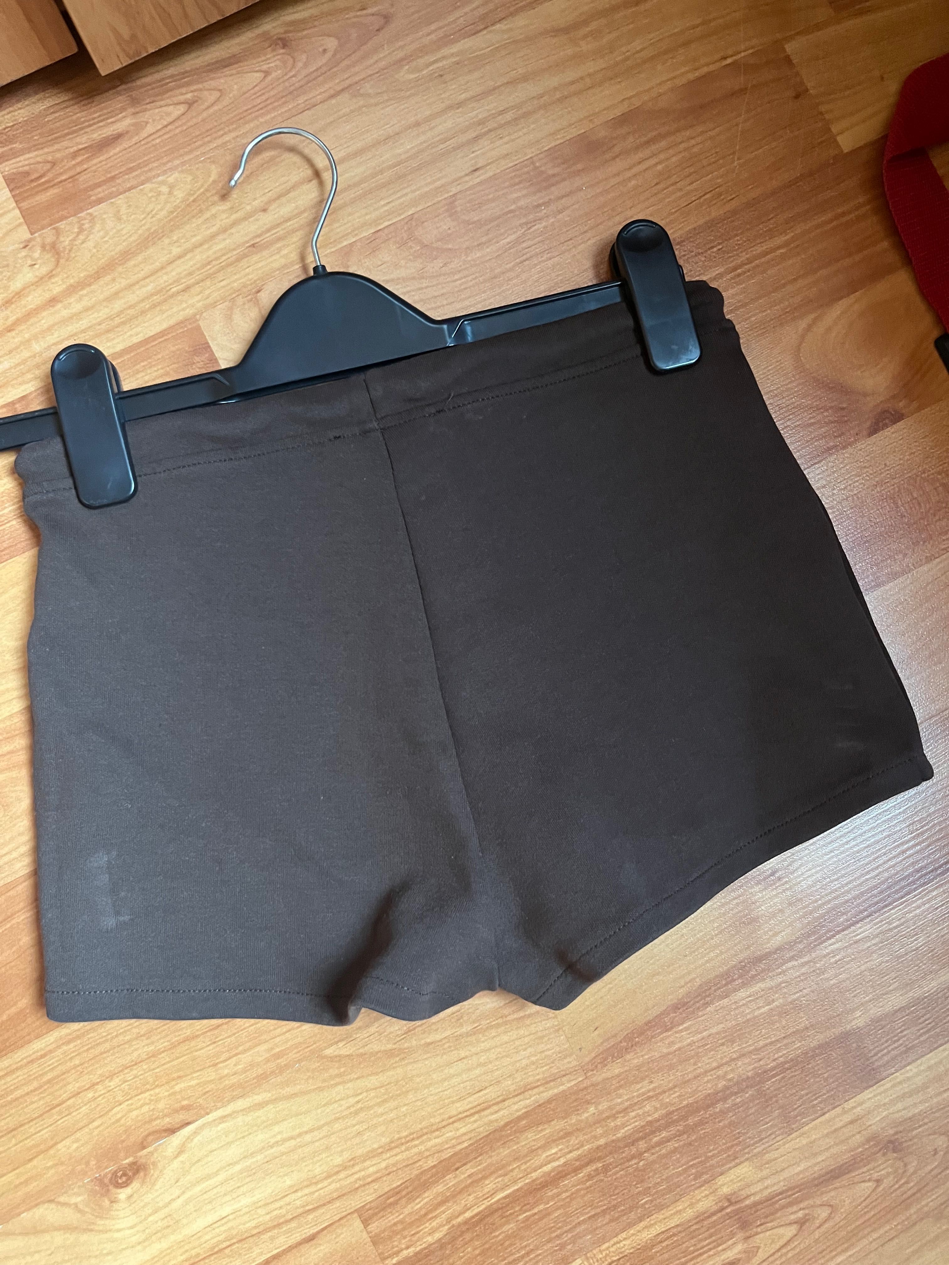 Zara кафяви къси панталонки - S