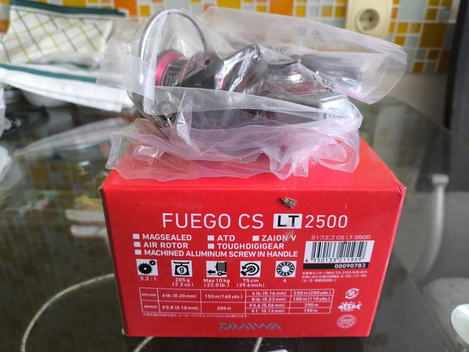 Рыболовная катушка DAIWA FUEGO новая