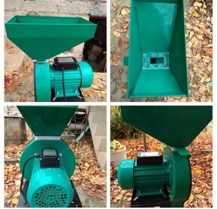 Монофазна Фуражомелка 3,8 кВ 2800об.  Ярмомелка за фураж с 4 сита