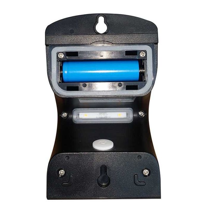 Aplica LED solara de exterior, senzor de miscare, 2 W, noua