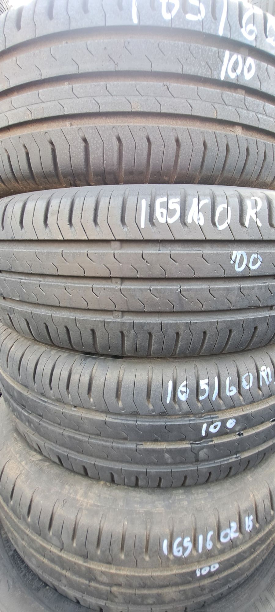 4 anvelope vara 165/60r15 Continental 2016 Montaj Gratuit