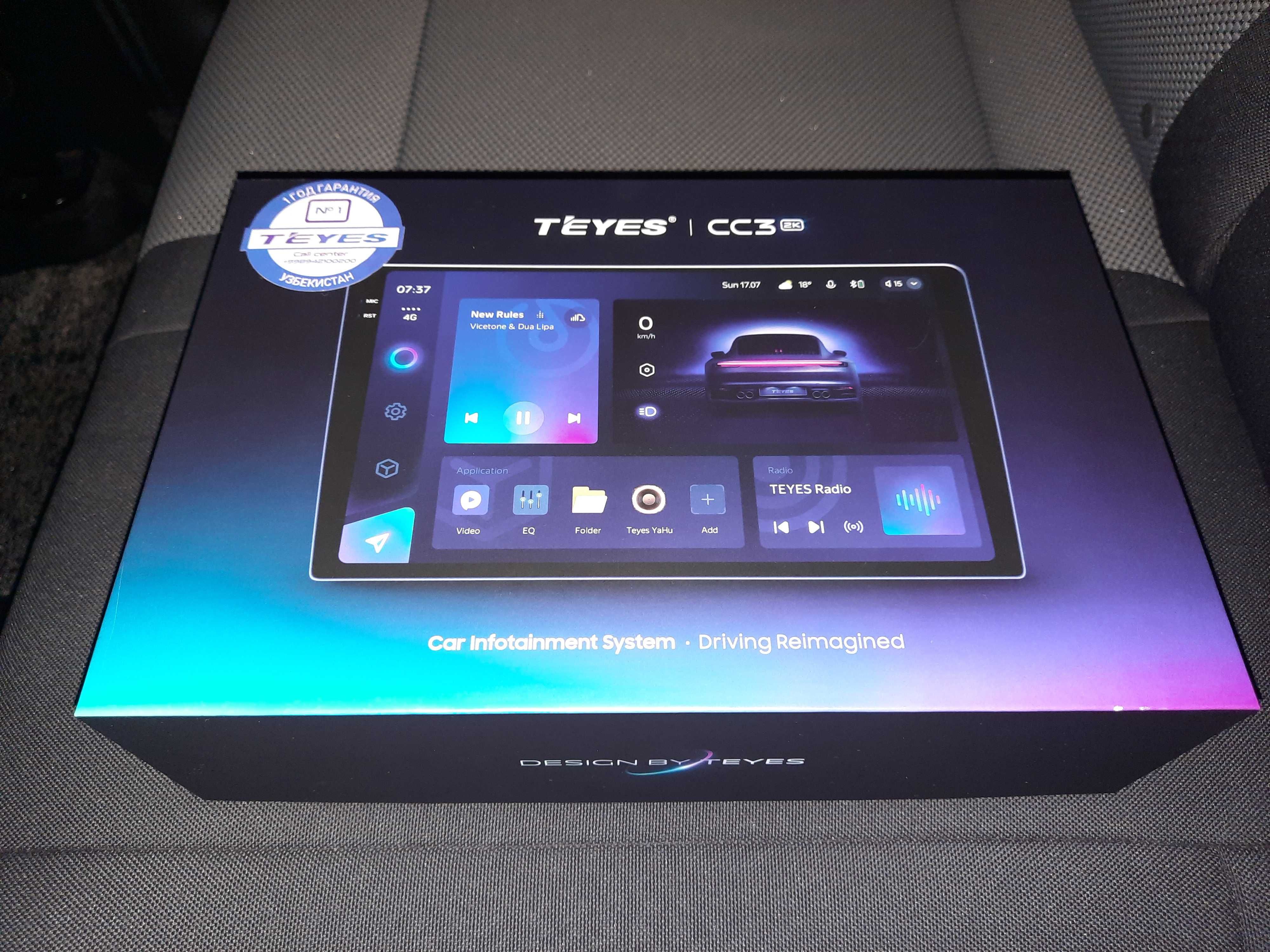 Teyes CC3 2K 6+128g 9.5 dyum. Тейес СС3 2К 6+128 г 9.5 дюум, магнитола
