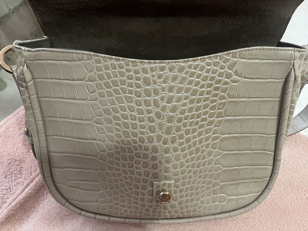 Geantă Musette, piele