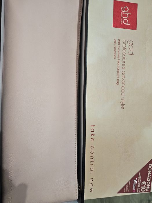 Placa de păr Ghd gold professional advanced styler with bag pink