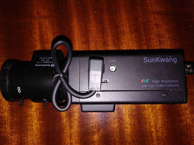 6 цветных аналоговых HD камер видеонаблюдения SunKwang модельSK-2146