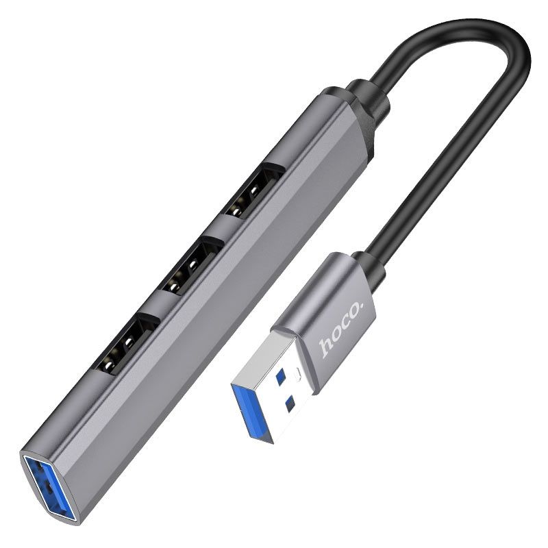 Hoco HB26 USB хаб 4-в-1  USB3.0+USB2.0*3