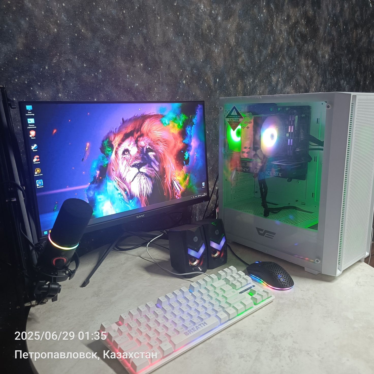 Игровой ПК RTX 4060 + Подарок микрофон