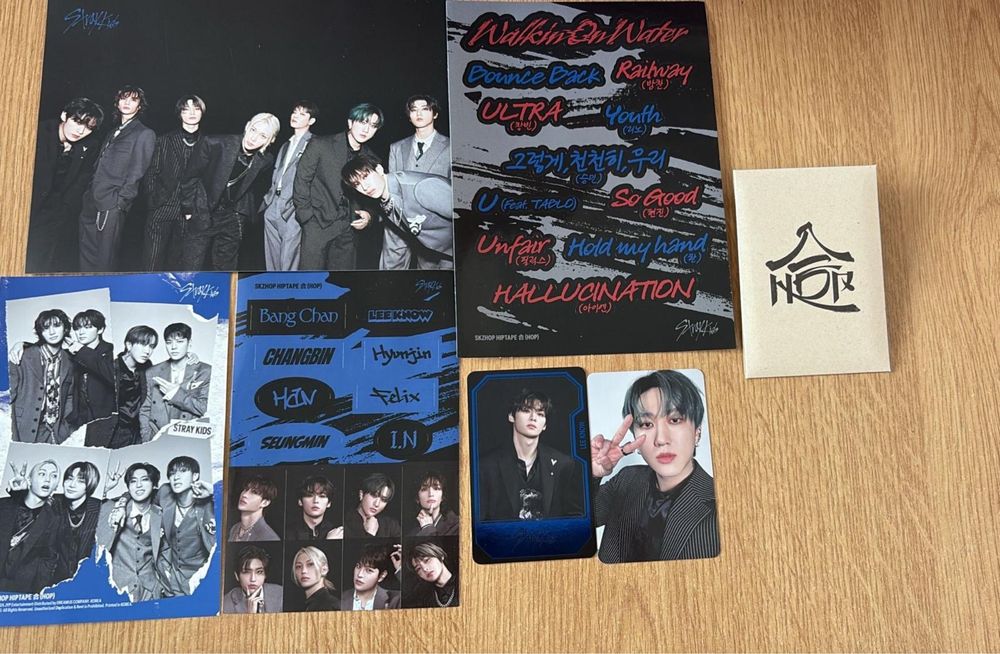 Kpop Album Stray Kids-SKZ Hop Lumited Edition