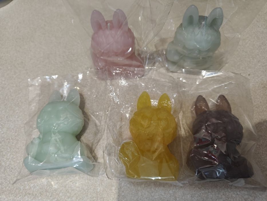 Лабубу, Labubu  мыло и свечи ручной работы