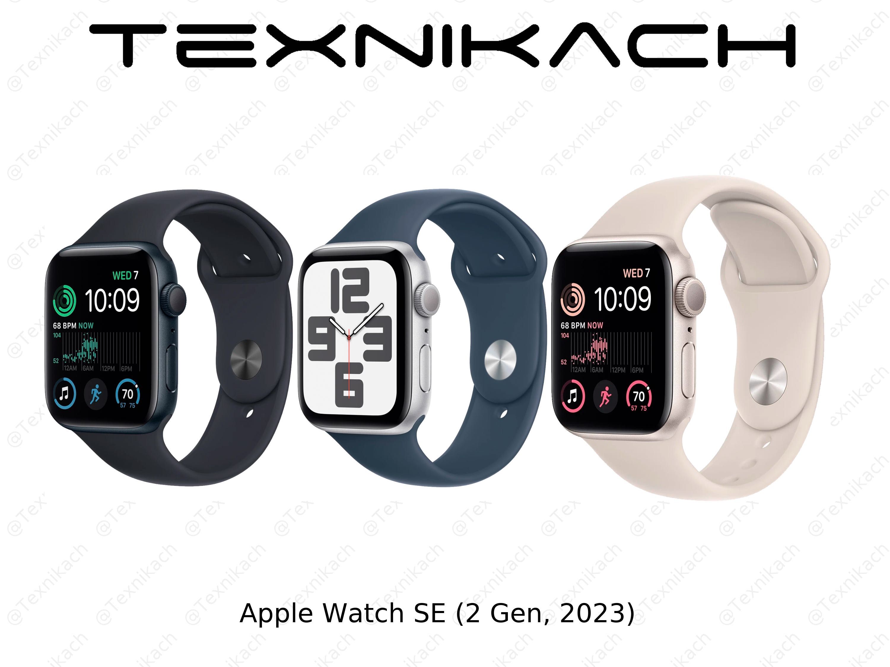Новый • Apple Watch SE 2 • Midnight • Starlight • Silver • iWatch SE 2