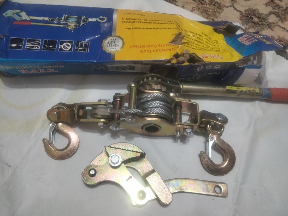 Ручная усиленная лебёдка