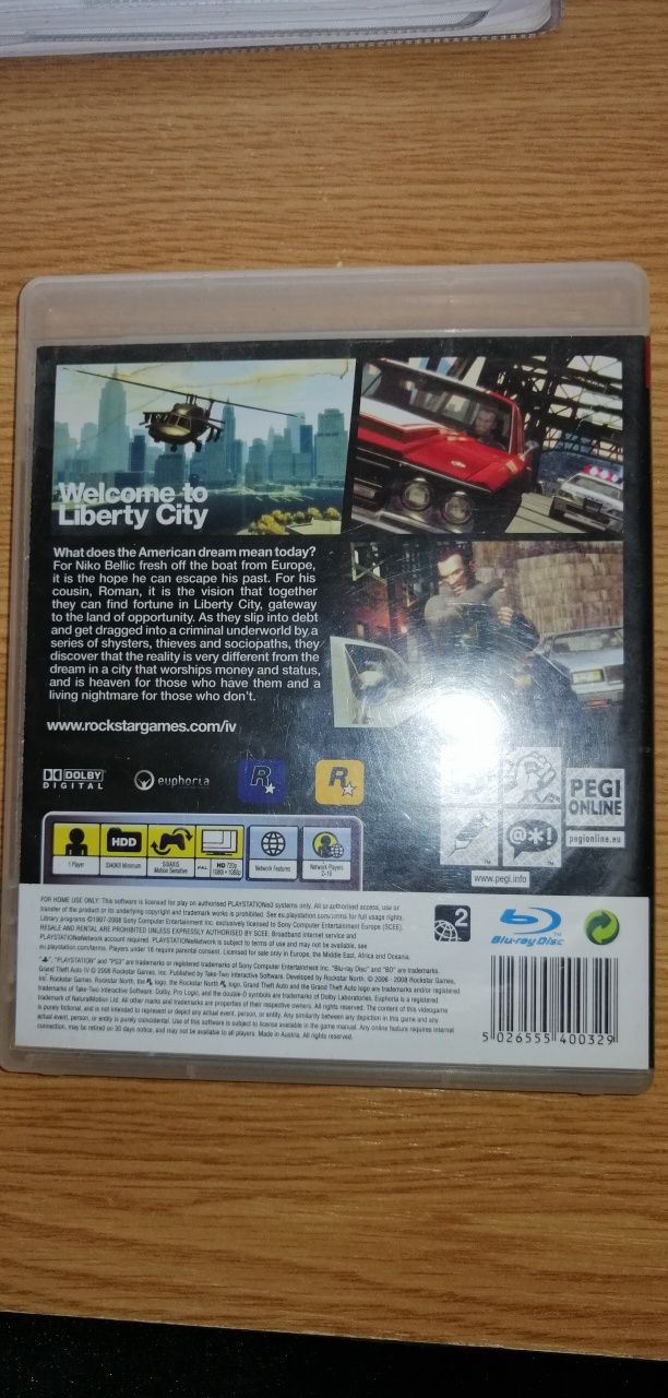 Vând GTA IV pentru PS3