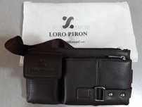 Кожена мъжка чанта Loro Piron