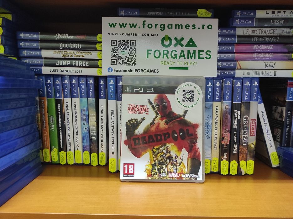 Joc PlayStation 3 Deadpool PS3 Forgames.ro