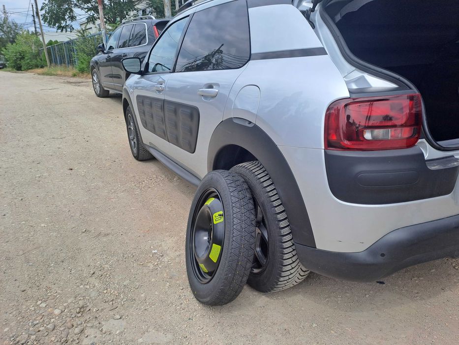 Roata de rezerva Slim Citroen C4 Cactus 4x108 R16 si C3 DS3 DS4