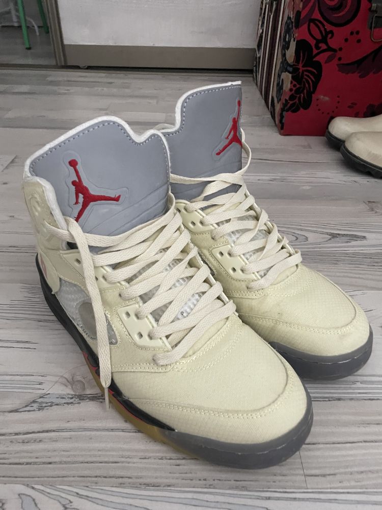 Jordan 5 off white и Off white out