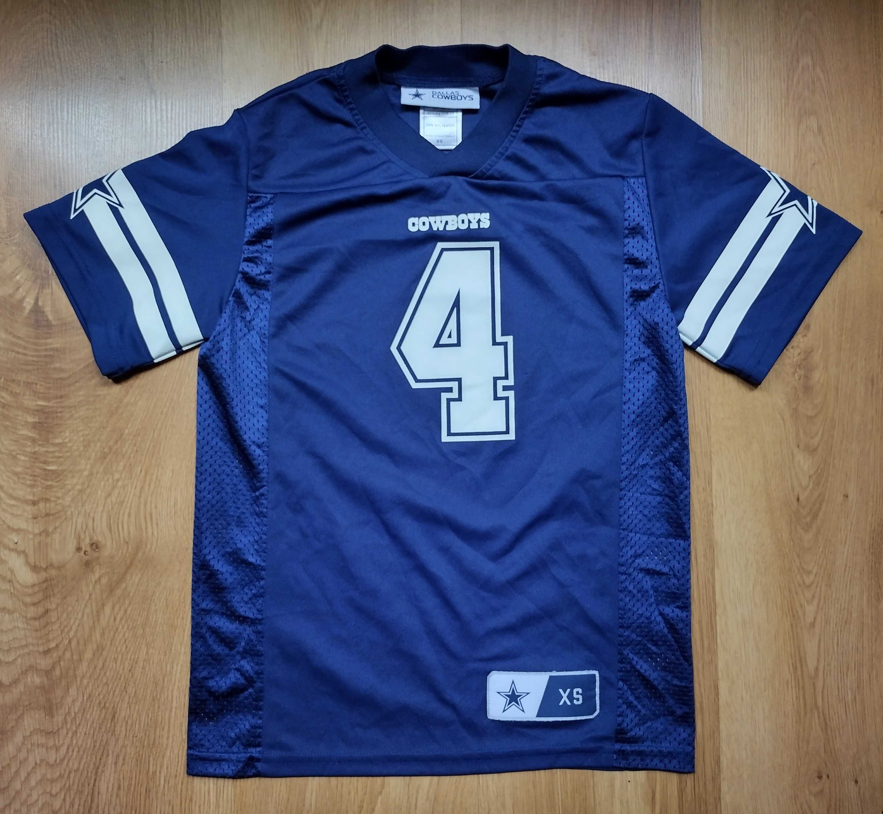 NFL Jursey / Dallas Cowboys  #4 Prescott - детска тениска