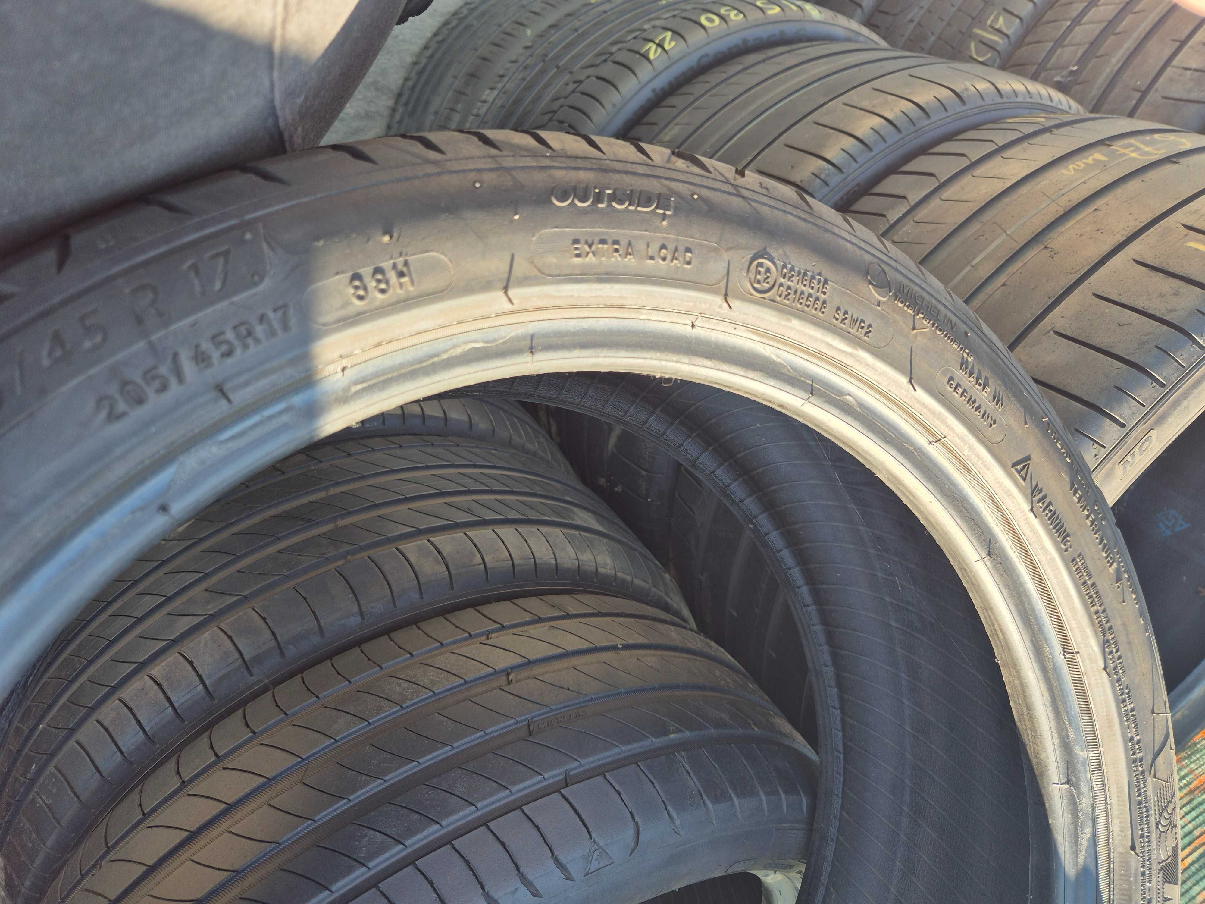 Anvelope de VARA - 205/45/17 - Michelin - Stare Foarte buna - DOT 2020