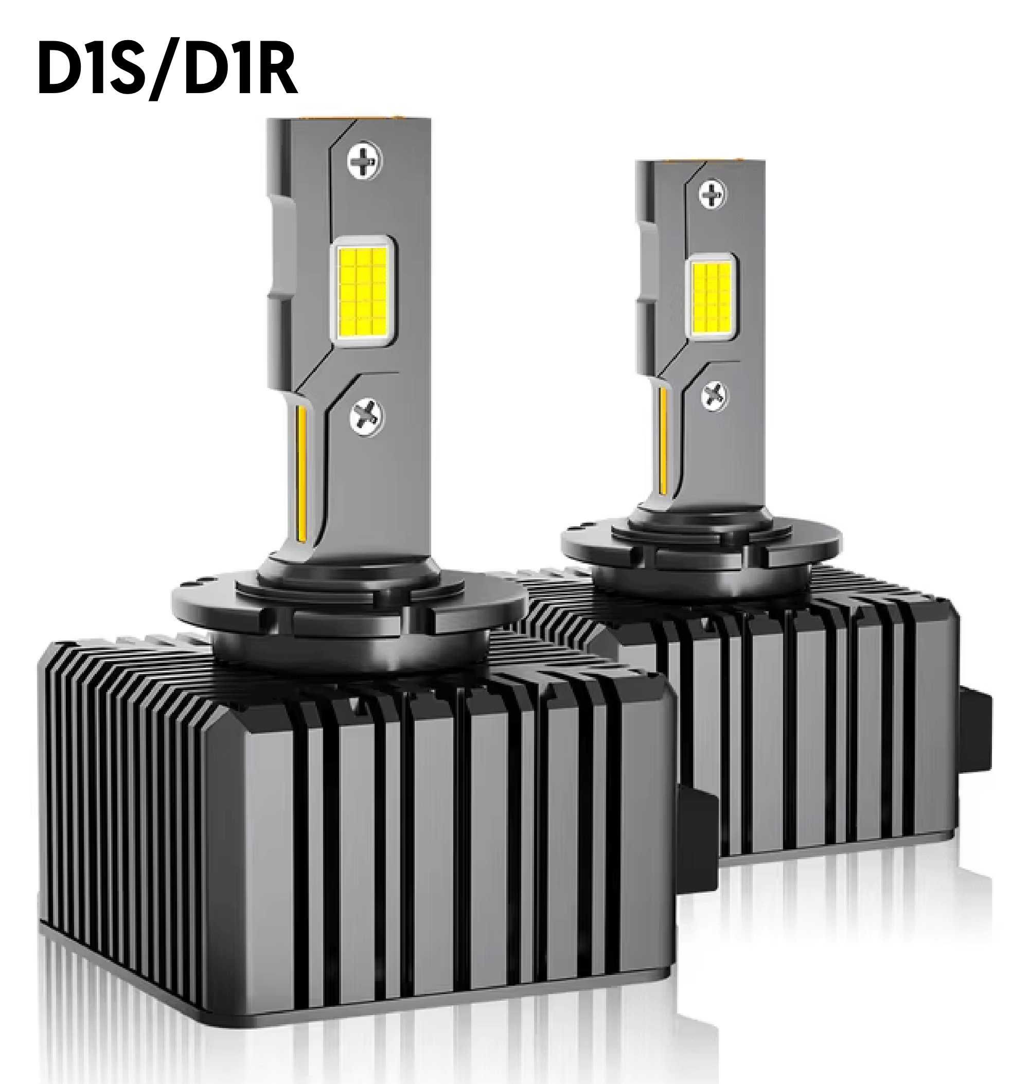 Гаранция! Ярки LED Диодни Крушки за D1S D1R D2S D2R Ксенонови фарове