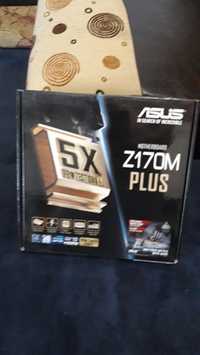 Kit gaming -ASUS z170m plus cu i5 7500 -kit nou , contracost RAM