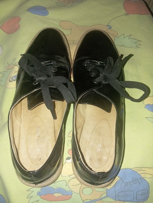 Черные макасины женские