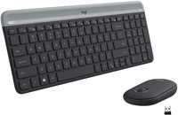 Kit NOU tastatura si mouse Wireless LOGITECH MK470 Slim QWERTY