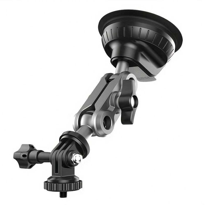 Ventuza metalica cu prindere camere actiune GoPro Insta360 DJI Osmo