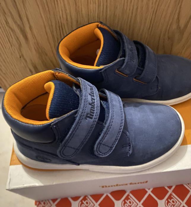 Timberland, детски боти от набук с велкро, Номер 28