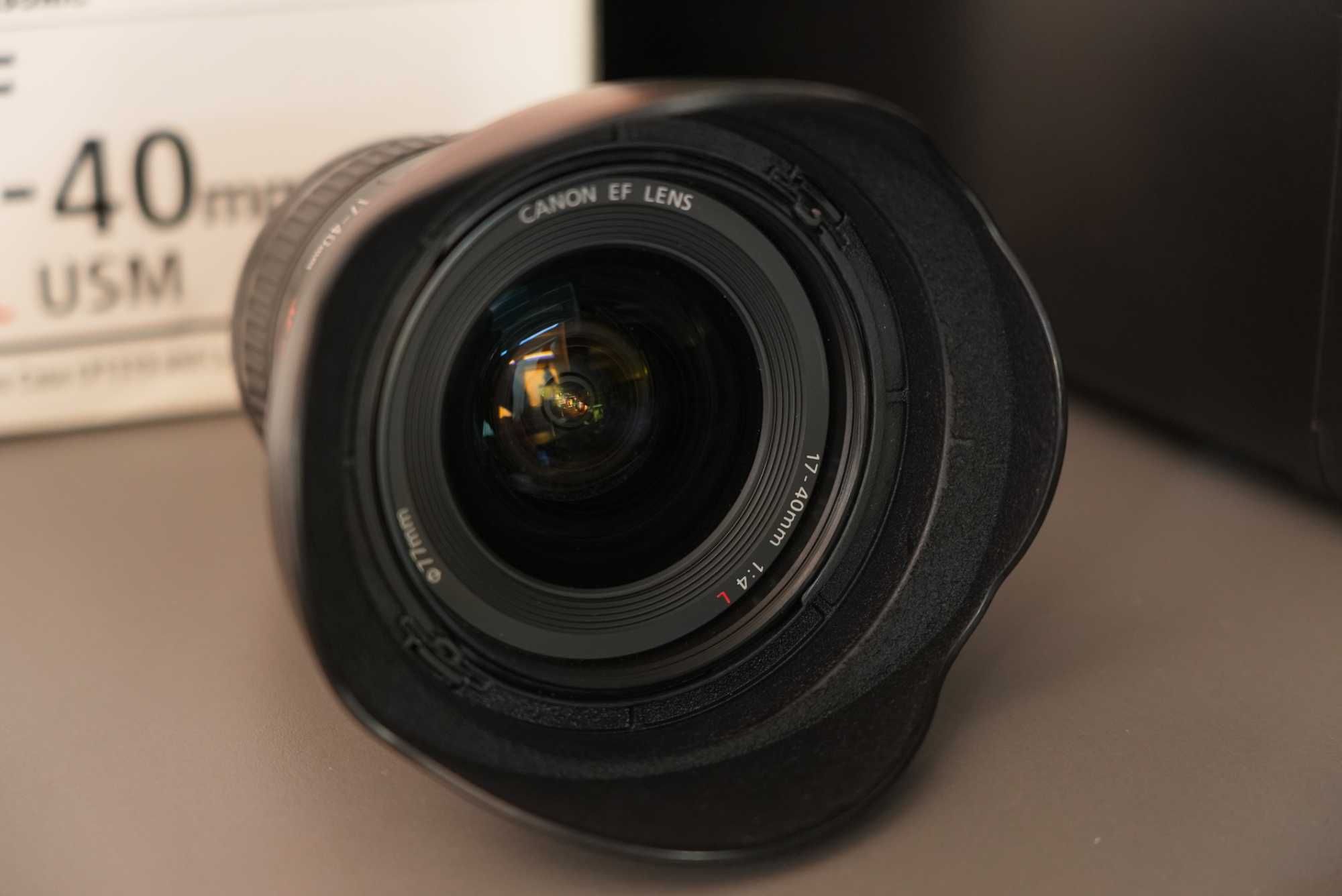 Canon 17-40 mm f 4 sotiladi