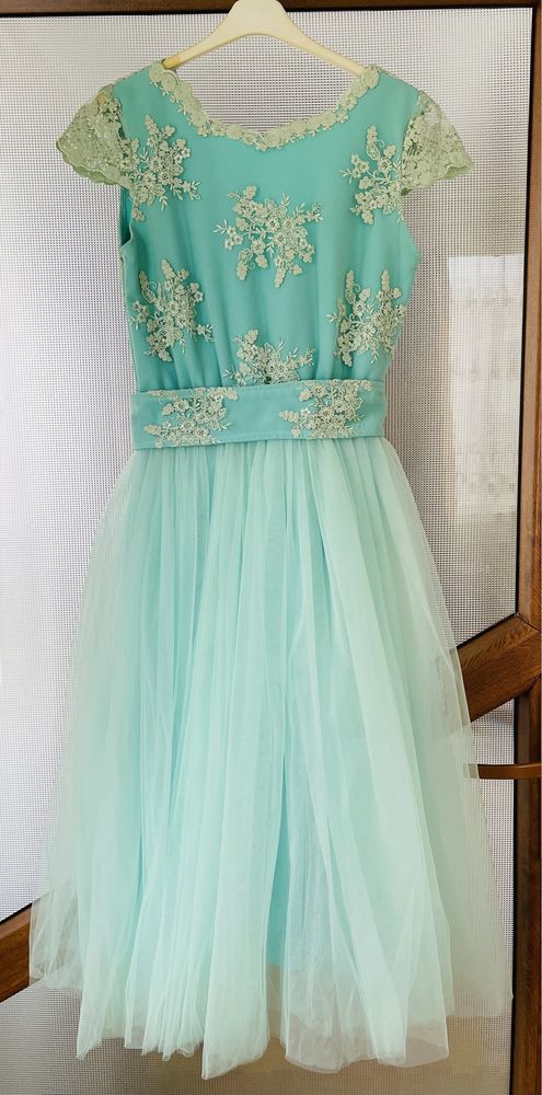 Rochie verde aqua - marimea XS-S