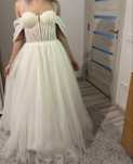 Rochie mireasa stil printesa marimea S