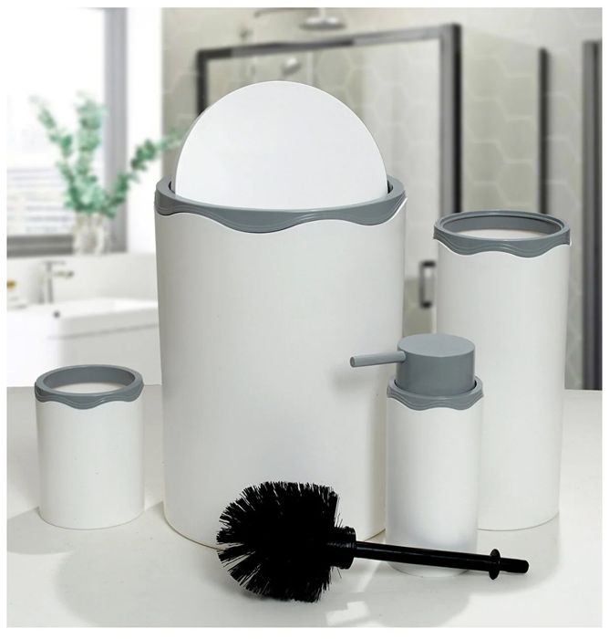 Акрилен комплект за баня от 4 части