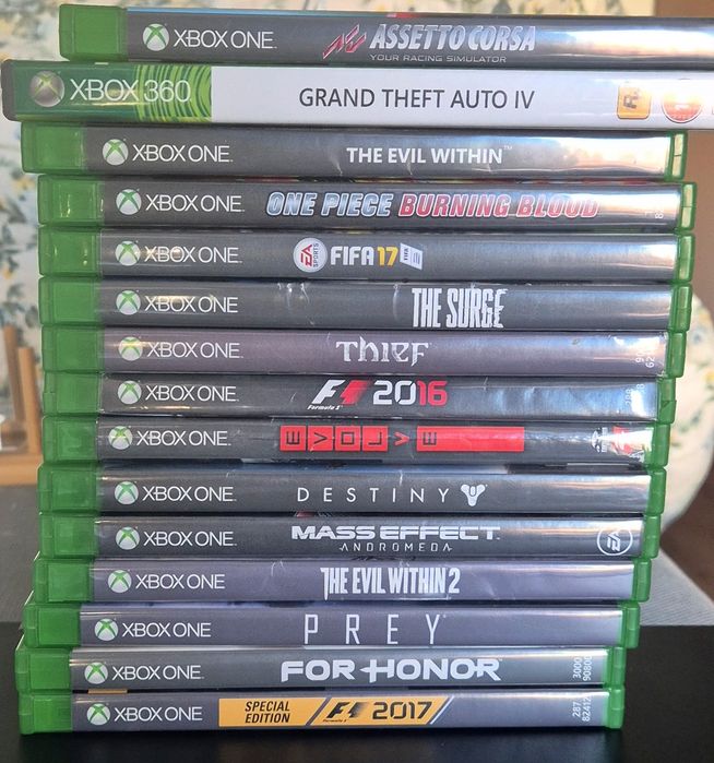 Xbox One X si jocuri.