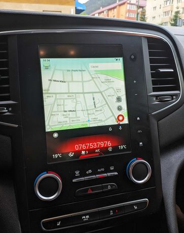 Waze-Google Maps Android Auto/Apple Carplay Renault Megane 4, Talisman