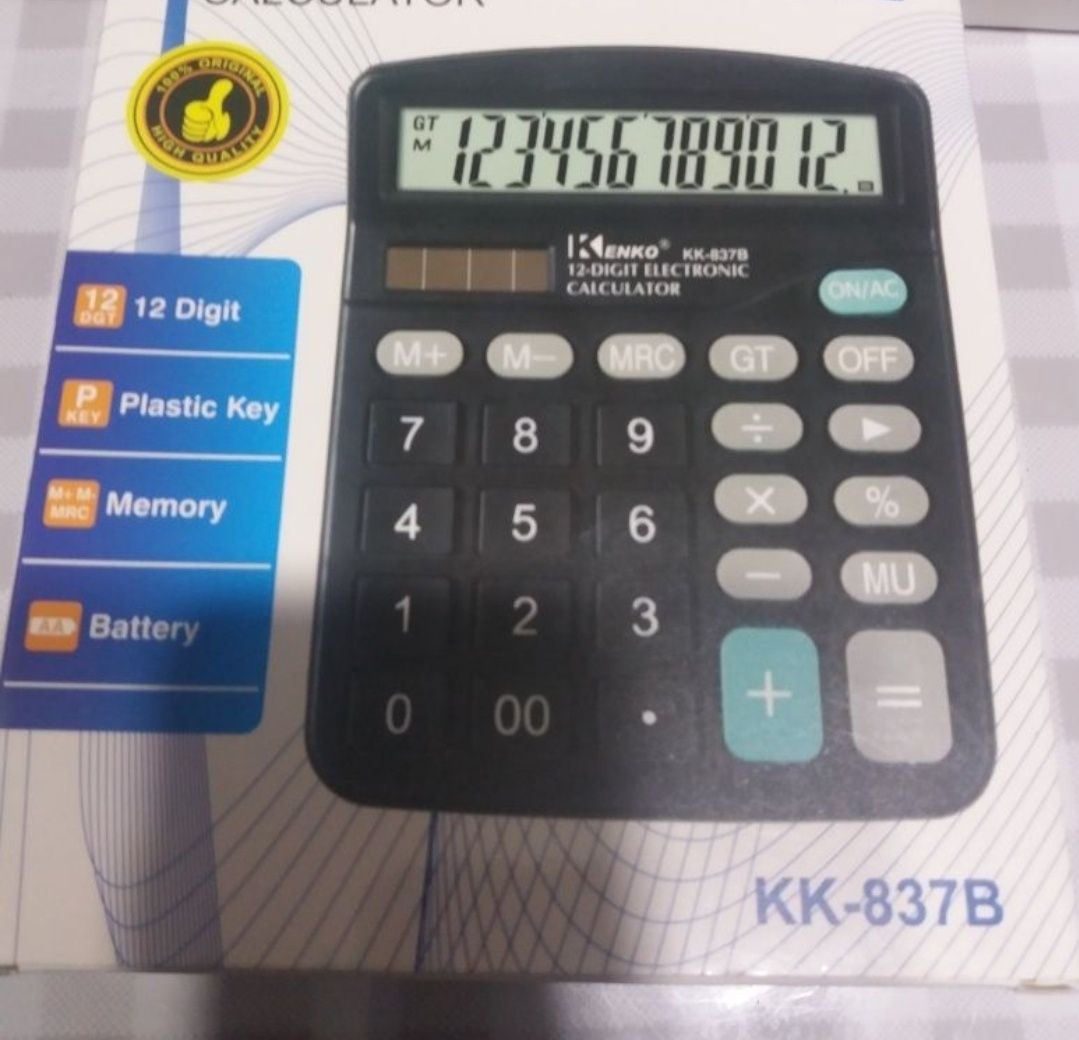 Калькуляторы KENKO KK-837B новые в упаковке