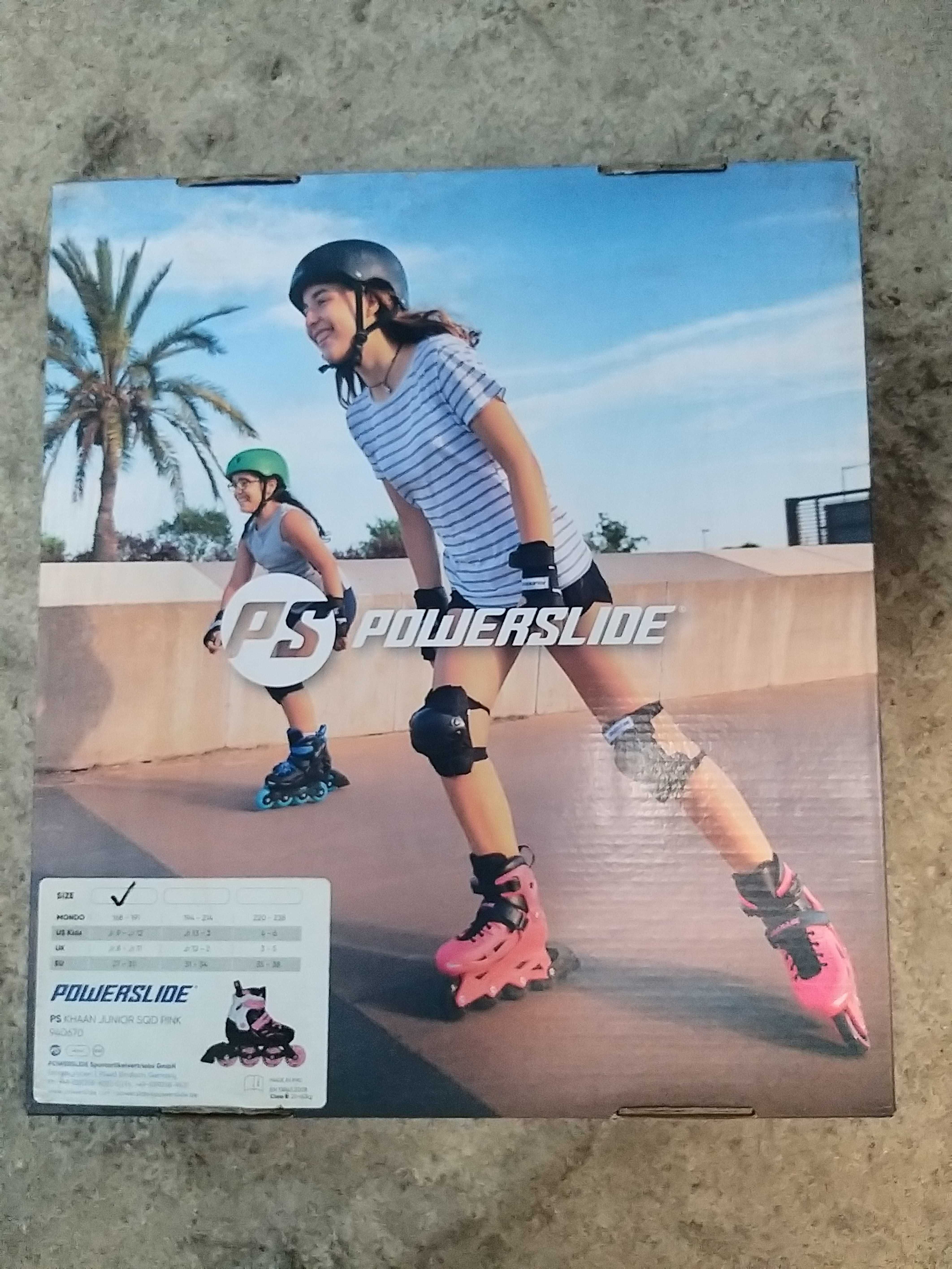 ПРОМОЦИЯ ЛЯТО!Детски ролери за момиче!Powerslide Khaan Junior SQD Pink