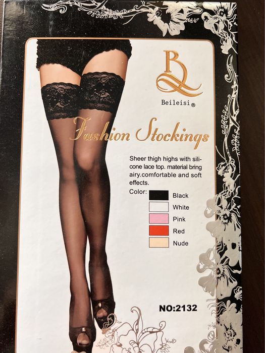 Чулки женские. Новые