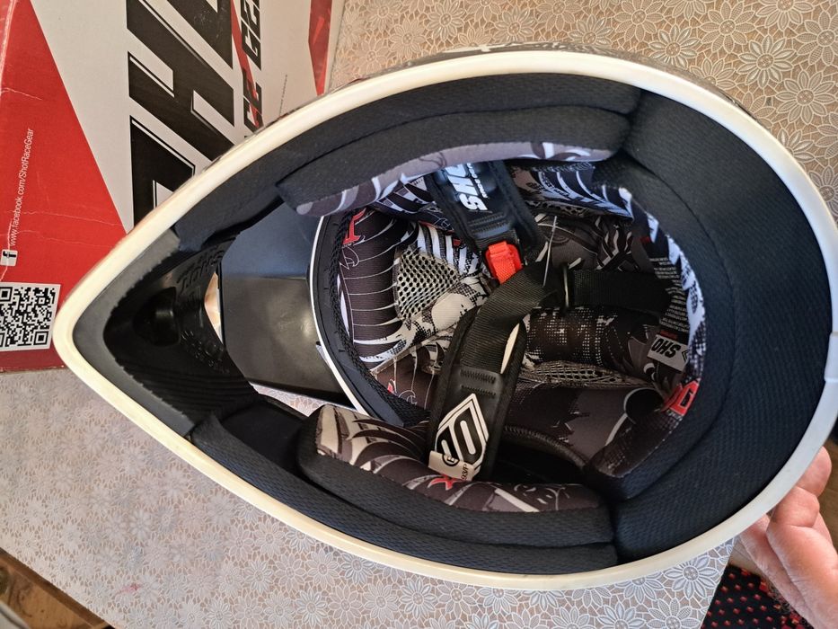 Casca Moto Shot Race Gear Enduro Cross Atv Nou